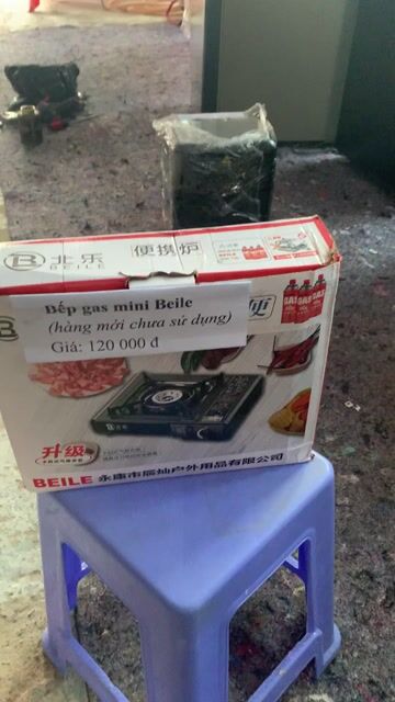 Bếp ga mini BEILE Đen Nhỏ gọn. Mua bán Bếp, lò, đồ điện nhà bếp tại Huyện Bình Chánh Tp Hồ Chí Minh được đăng bởi Võ Luyến hình 1