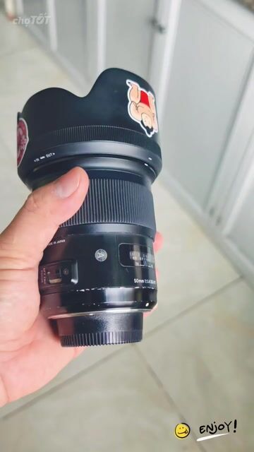 Ống kính Sigma 50mm f/1.4 DG Art Nikon F Đen. Mua bán Máy ảnh, Máy quay tại Huyện Nhơn Trạch Đồng Nai được đăng bởi Nguyễn Trung Hậu hình 1