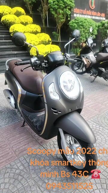 Honda Scoopy 2022 Xám Smartkey. Mua bán Xe máy tại Quận Hải Châu Đà Nẵng được đăng bởi Manh hình 1