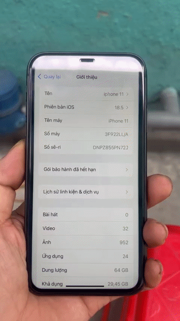 Apple iPhone 11 64GB Đen. Mua bán Điện thoại tại Quận Bình Tân Tp Hồ Chí Minh được đăng bởi hùng hình 1