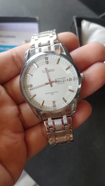 Đồng hồ Citizen Nam Thép không gỉ. Mua bán Đồng hồ tại Thành phố Sa Đéc Đồng Tháp được đăng bởi Lộc hình 1