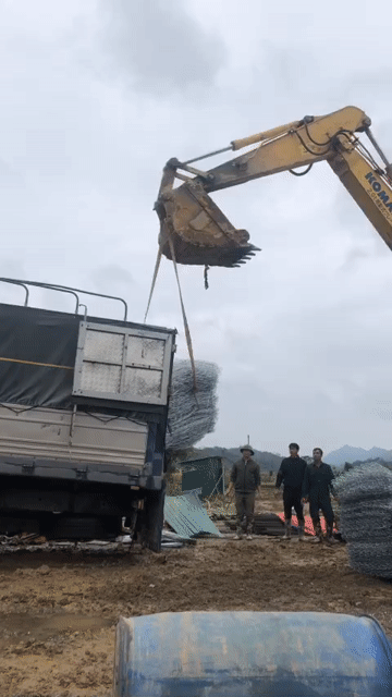 Rọ đá hộc tiêu chuẩn, rọ đá công trình có sẵn mới. Mua bán Đồ chuyên dụng, Giống nuôi trồng tại Huyện Bình Lục Hà Nam được đăng bởi Chi Trần hình 1