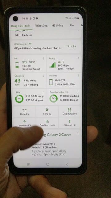 Samsung XCover Pro Đen. Mua bán Điện thoại tại Quận 5 Tp Hồ Chí Minh được đăng bởi Nguyễn Sĩ Hoàng hình 1