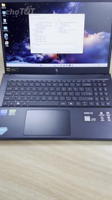 Acer Nitro V 15 i7-13620H 16GB/512GB RTX 5050. Mua bán Laptop tại Quận Hoàng Mai Hà Nội được đăng bởi Hoàng Bách Techlife hình 1