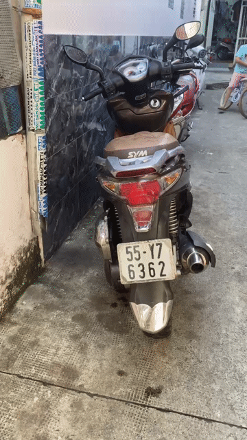 SYM Shark 2009 Nâu 18.000km. Mua bán Xe máy tại Huyện Hóc Môn Tp Hồ Chí Minh được đăng bởi My Duyen hình 1