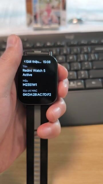 Xiaomi Redmi Watch 5 Active Đen-Xám. Mua bán Thiết bị đeo thông minh tại Quận Hải An Hải Phòng được đăng bởi Giang hình 1