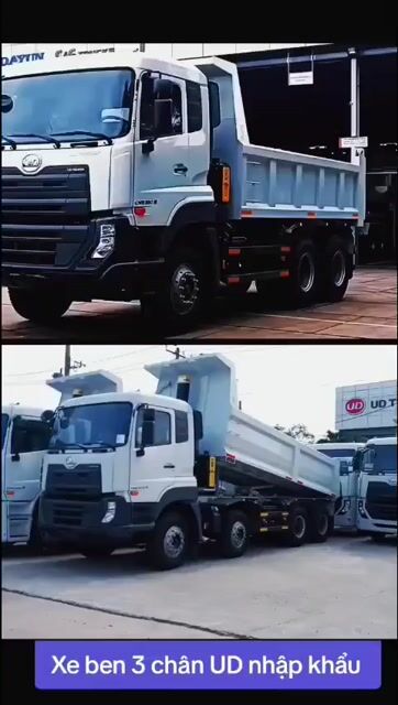 Xe ben 3 chân UD350Hp,máy Nhật,Volvo2026,gop,660tr. Mua bán Xe tải, xe ben tại Thành phố Thủ Đức Tp Hồ Chí Minh được đăng bởi Lê Hùng hình 1
