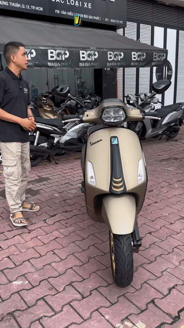 * Vespa Sprint 2022 Vàng Đồng TFT - Odo 968 KM. Mua bán Xe máy tại Quận 12 Tp Hồ Chí Minh được đăng bởi Bùi văn hiếu hình 1