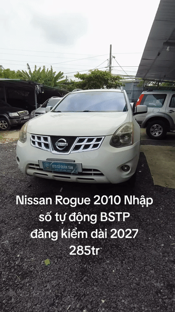Nissan Rogue 2010 Số tự động Trắng Nhập khẩu. Mua bán Ô tô tại Quận 8 Tp Hồ Chí Minh được đăng bởi A Cường hình 1