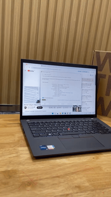 Thinkpad T14s Gen 3 i7-1270P 16CPU,RAM16GB,1,2Kg. Mua bán Laptop tại Quận Tân Phú Tp Hồ Chí Minh được đăng bởi LAPTOPTOTVN hình 1