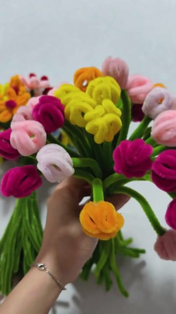 Bó hoa kẽm nhung nhiều màu trang trí. Mua bán Cây cảnh, đồ trang trí tại Huyện Châu Phú An Giang được đăng bởi 1 xíu đág iu hình 1
