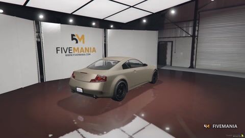 FIVEM Infiniti G35 Coupe (V35) | Realistic Sports Car [Unbadged] Add-On | Custom Wheels | High Quality Interior | Optimized | Fivem Ready | High Quality, video preview