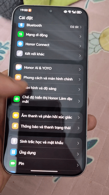 Honor Magic 8 256GB Vàng. Mua bán Điện thoại tại Huyện Thiệu Hóa Thanh Hóa được đăng bởi lê khắc duẩn hình 1