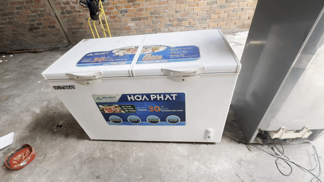 Tủ đông Hòa Phát 400L bao zin chưa qua sơn sửa. Mua bán Tủ lạnh tại Huyện Củ Chi Tp Hồ Chí Minh được đăng bởi Điện Máy Giá Kho hình 1
