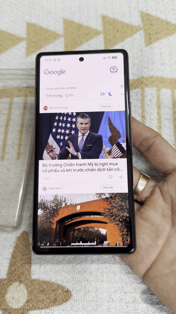 Google Pixel 7a 128GB Đen máy Full đẹp. Mua bán Điện thoại tại Quận 8 Tp Hồ Chí Minh được đăng bởi Thanh Đỗ hình 1