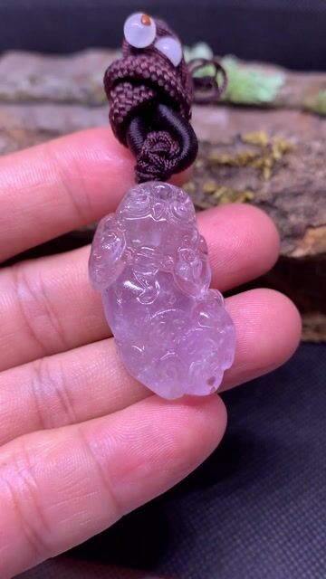 Mặt dây chuyền Tỳ Hưu Đá Thạch Anh Tím. Mua bán Đồ sưu tầm, đồ cổ tại Quận 1 Tp Hồ Chí Minh được đăng bởi Shop Phong Thủy Phát Hưng Vượng hình 1