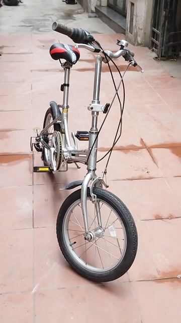 Xe đạp gấp Nhật Bản Khung nhôm. Mua bán Xe đạp tại Quận Long Biên Hà Nội được đăng bởi Trần Nghi hình 1