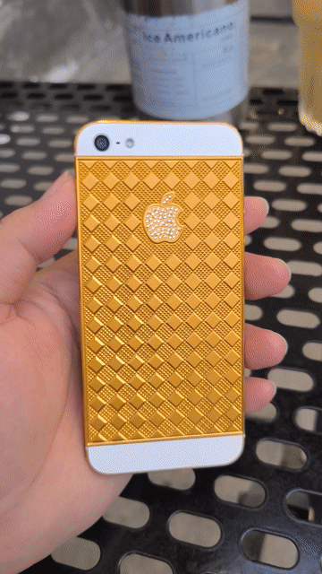 Apple iPhone 5 Vàng Đã qua sử dụng. Mua bán Điện thoại tại Thành phố Thuận An Bình Dương được đăng bởi Nguyễn Lam Phụng hình 1