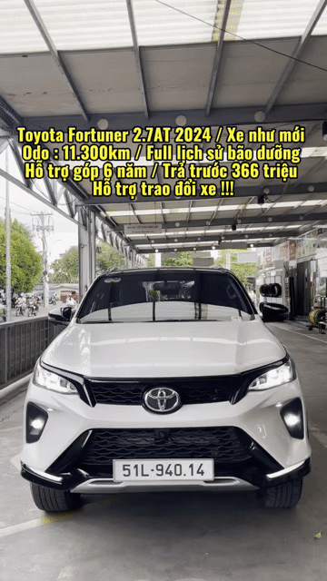 Toyota Fortuner Legender 2.7AT 2024 / Máy xăng. Mua bán Ô tô tại Quận Tân Phú Tp Hồ Chí Minh được đăng bởi Lê Tấn Dũ hình 1