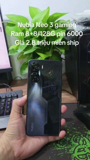 Nubia Neo 3 chuyên game máy zin mượt pin khỏe. Mua bán Điện thoại tại Quận Hà Đông Hà Nội được đăng bởi Shop Điện Thoại Cũ Zin hình 1