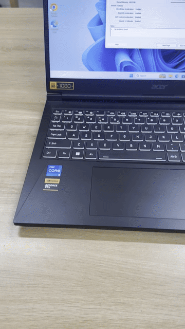 Acer Aspire 7 A715-59G RTX 3050 6GB BH 03/2028. Mua bán Laptop tại Quận Hoàng Mai Hà Nội được đăng bởi Hoàng Bách Techlife hình 1