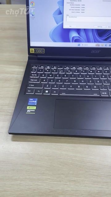 Acer Aspire 7 A715-59G RTX 3050 6GB BH 03/2028. Mua bán Laptop tại Quận Hoàng Mai Hà Nội được đăng bởi Hoàng Bách Techlife hình 1