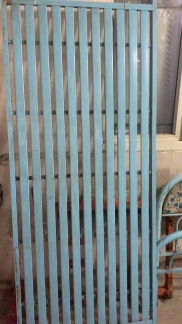 Giường sắt xanh dương chắc chắn kích thước 80x200. Mua bán Giường, chăn ga gối nệm tại Quận Thanh Xuân Hà Nội được đăng bởi ngô trung kết hình 1