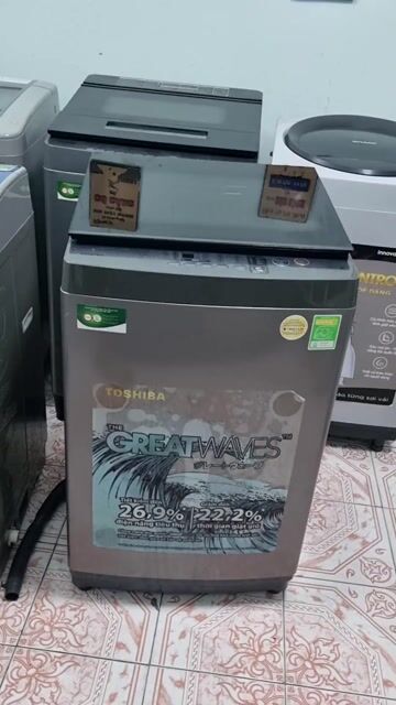 Thanh lý Máy giặt Toshiba 9kg chạy tốt có ship. Mua bán Máy giặt tại Quận 7 Tp Hồ Chí Minh được đăng bởi Pi trần hình 1