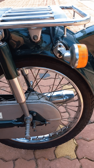 Honda Cub 86 50cc Xanh lá 1992. Mua bán Xe máy tại Huyện Châu Đức Bà Rịa - Vũng Tàu được đăng bởi anh bach hình 1