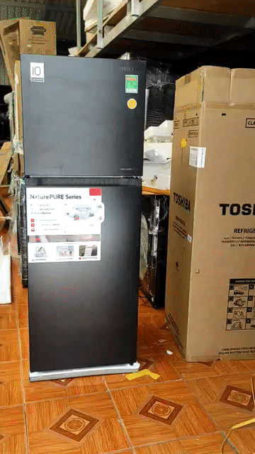 Tủ lạnh Toshiba Inverter 240L Đen xám. Mua bán Tủ lạnh tại Quận Bình Thạnh Tp Hồ Chí Minh được đăng bởi ĐIỆN MÁY KHO CHÍNH HÃNG hình 1