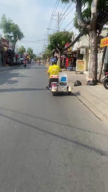 Xe điện 3 bánh màu Kem Mới. Mua bán Xe máy tại Thành phố Phú Quốc Kiên Giang được đăng bởi Vũ viễn dương hình 1