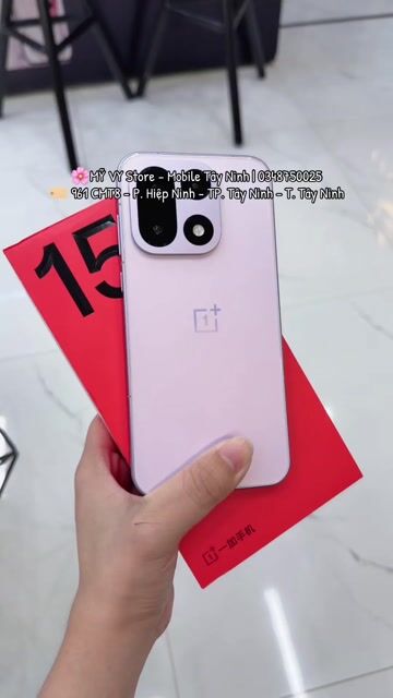 OnePlus 15 5G 16/512GB Like New Fullbox Pin 100%. Mua bán Điện thoại tại Thành phố Tây Ninh Tây Ninh được đăng bởi Mỹ Vy Store Mobile Tây Ninh hình 1