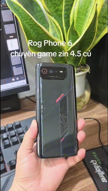 Asus ROG Phone 6 chuyên game, zin xịn đét. Mua bán Điện thoại tại Quận Hà Đông Hà Nội được đăng bởi Shop Điện Thoại Cũ Zin hình 1