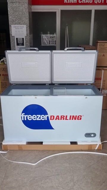 Xả kho tủ đông Darling 450L hàng mới giá rẻ