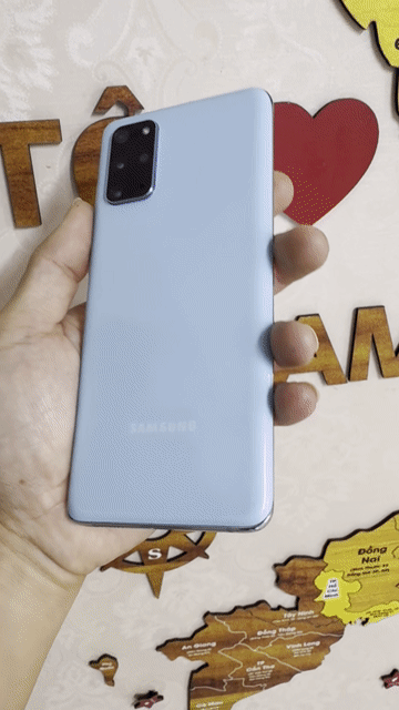 Samsung S20 Plus 5G 12GB/128GB Xanh đẹp. Mua bán Điện thoại tại Quận Long Biên Hà Nội được đăng bởi ADAYROI ĐIỆN THOẠI RUBY  hình 1