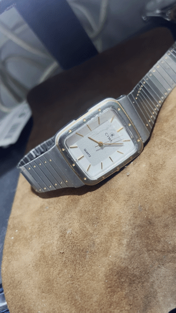 Đồng hồ CYMA Quartz Thép mạ vàng Bạc, vàng. Mua bán Đồng hồ tại Thành phố Long Xuyên An Giang được đăng bởi binh phan hình 1