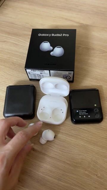 Tai nghe Samsung Galaxy Buds2 Pro Trắng. Mua bán Tivi, Âm thanh tại Quận Bình Tân Tp Hồ Chí Minh được đăng bởi Cơ sở sản xuất nệm ghế Minh Hùng hình 1