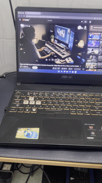 Asus gaming R5 3550H, RX560 4G 15.6 FHD 120hz. Mua bán Laptop tại Huyện Đức Hòa Long An được đăng bởi Trọng Cần hình 1