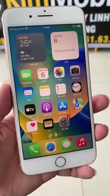 Lên Cây iPhone 8Plus Rose Đẹp Gần Như Zin. Mua bán Điện thoại tại Thành phố Vũng Tàu Bà Rịa - Vũng Tàu được đăng bởi Nguyễn Hoàng Sơn hình 1