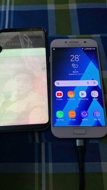 Samsung A5 Vàng hồng Đã qua sử dụng. Mua bán Điện thoại tại Quận 4 Tp Hồ Chí Minh được đăng bởi CHUYÊN SỈ LẺ ĐT DẦU NHỚT hình 1