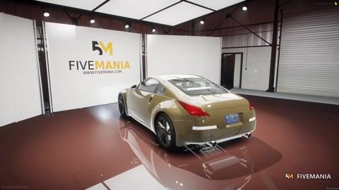 FIVEM J350z | Realistic Sports Car [Unbadged] Add-On | Detailed Interior | Optimized | Fivem Ready | High Quality — video preview