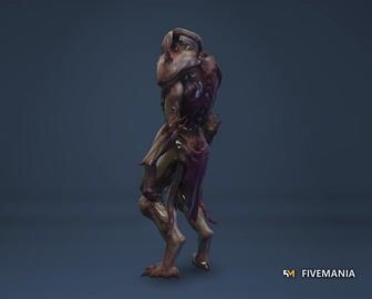 Spine | FiveM Male Ped | Horror Creature | Multiple Outfits | Optimized & Fivem Ready [Add-On], video preview