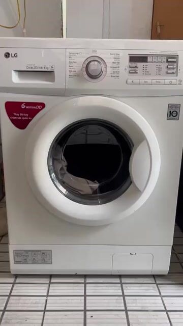Máy giặt LG 7kg cửa ngang. Mua bán Máy giặt tại Quận 7 Tp Hồ Chí Minh được đăng bởi Điện lạnh giá tốt HL hình 1