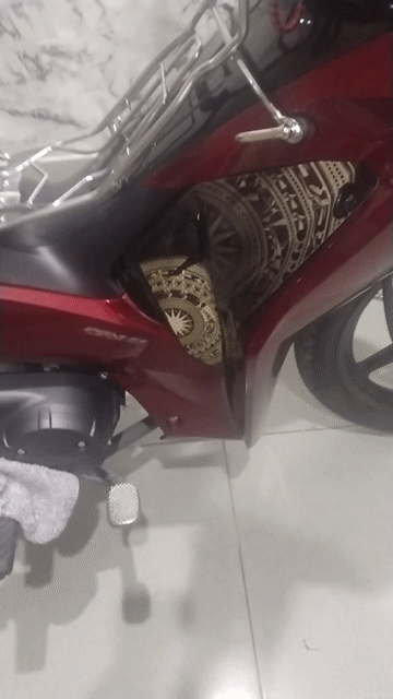 Honda Future 125 125cc Đỏ Thể thao. Mua bán Xe máy tại Huyện Hòa Thành Tây Ninh được đăng bởi Hien Nguyen hình 1