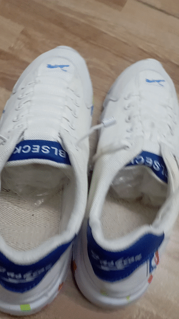 Giày thể thao Nam Trắng size 44. Mua bán Giày dép tại Quận Thanh Xuân Hà Nội được đăng bởi Đức anh hình 1
