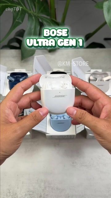 Tai nghe Bose QC Ultra Earbuds Trắng Chống ồn. Mua bán Tivi, Âm thanh tại Huyện Nhà Bè Tp Hồ Chí Minh được đăng bởi Tainghelikenew hình 1