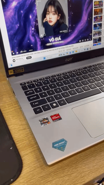 Laptop Acer Ryzen 7 5700u 16/512GB 15.6inch FHD. Mua bán Laptop tại Quận Gò Vấp Tp Hồ Chí Minh được đăng bởi KD Computer Shop hình 1
