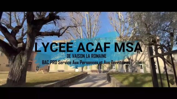 Lycée Acaf-Msa, Bac Pro SAPAT