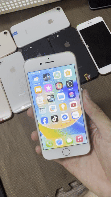 iPhone 8 64gb quốc tế máy zin đẹp. Mua bán Điện thoại tại Quận Hoàng Mai Hà Nội được đăng bởi minh hình 1