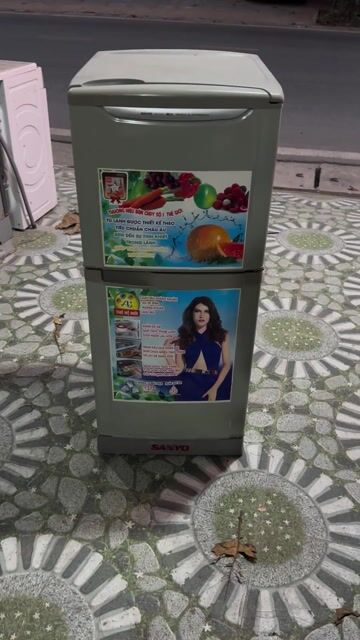 Tủ lạnh Sanyo Xám. Mua bán Tủ lạnh tại Huyện An Dương Hải Phòng được đăng bởi Phát Thanh Lý  hình 1